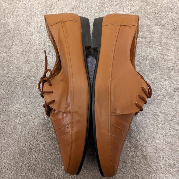 Brand New Leather Hush Puppies Patterned Dress Shoes - Picture 6 of 6